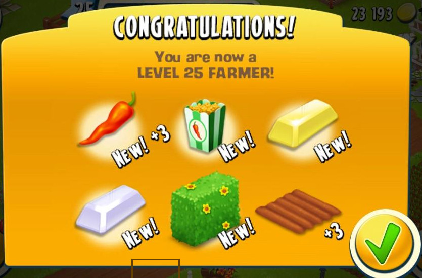 Hay Day Addiction Levels