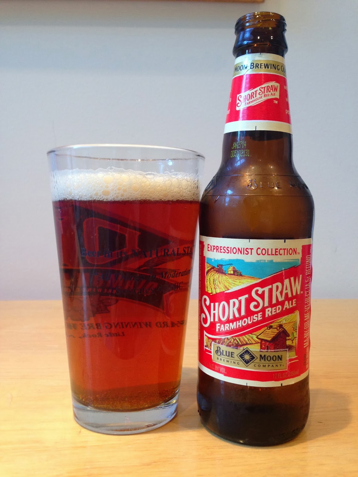 The Best Beer Blog Blue Moon Short Straw Farmhouse Red Ale