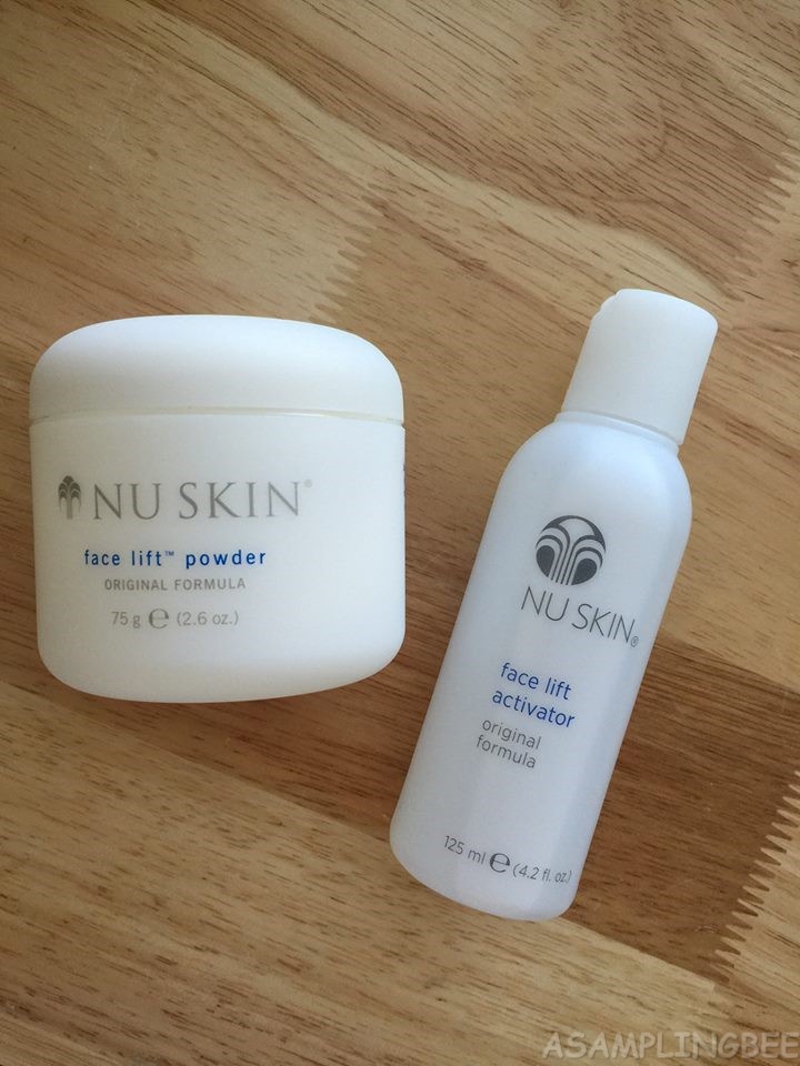 A Sampling Bee Nu Skin Face Lift Powder and Activator Review