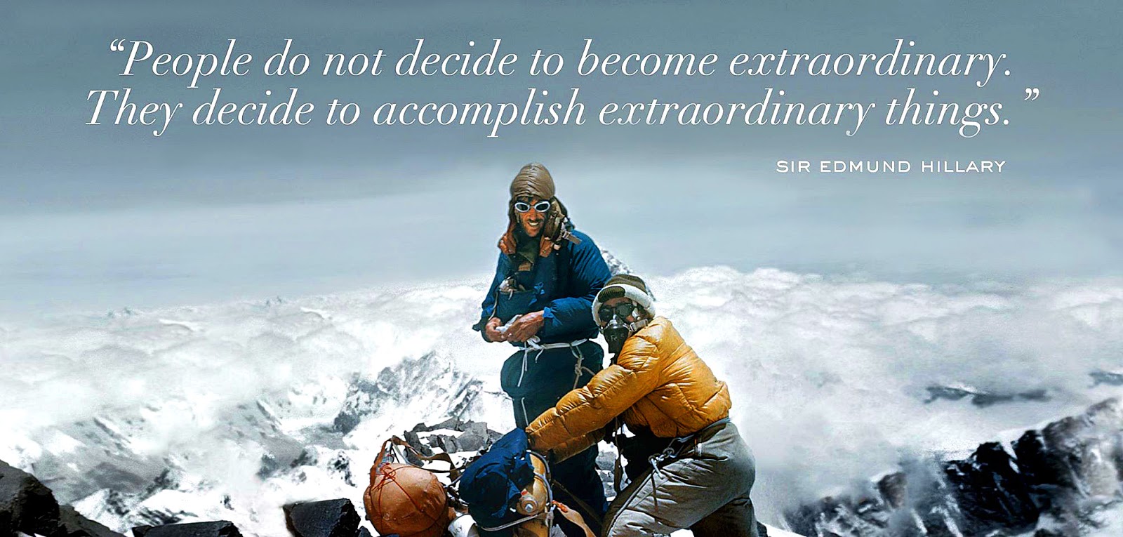 Tenzing Norgay On Top Of The World