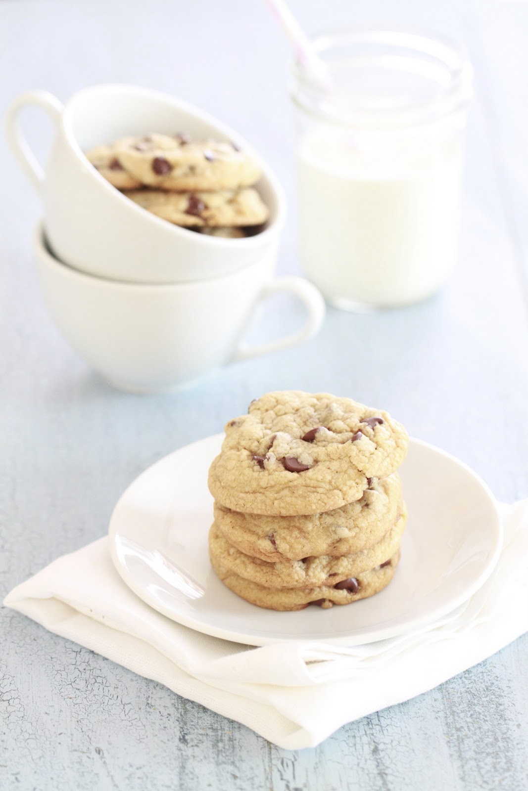 Epicurean Mom Vanilla Bean Chocolate Chip Cookies