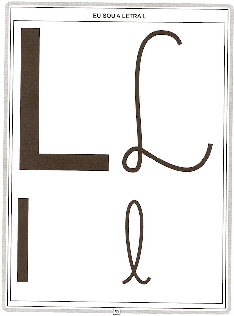 Cartazes alfabeto quatro tipos de letras: cursiva, bastão, minúscula