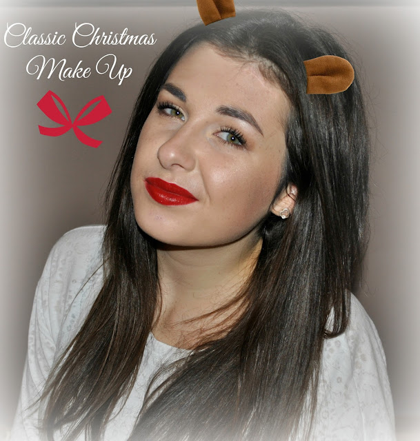 Classic Christmas Make Up | Moja propozycja świątecznego makijażu!