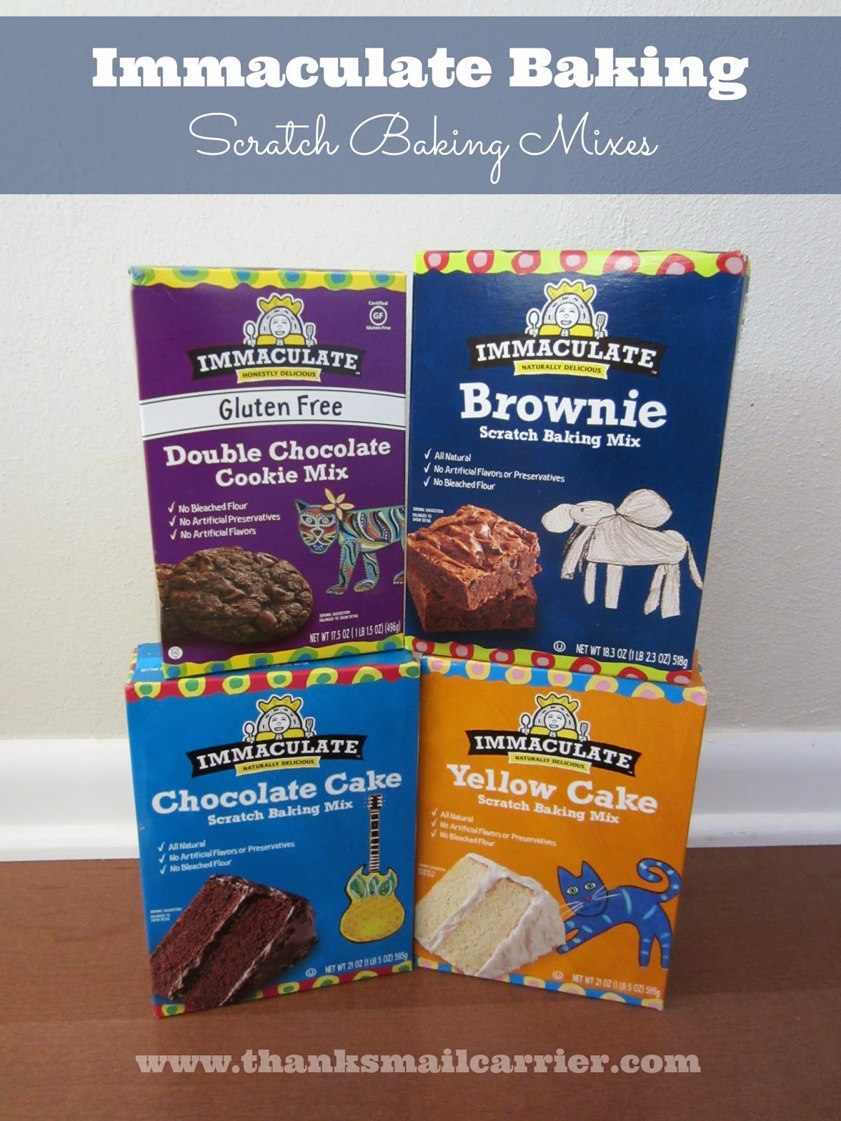 Immaculate Baking mixes