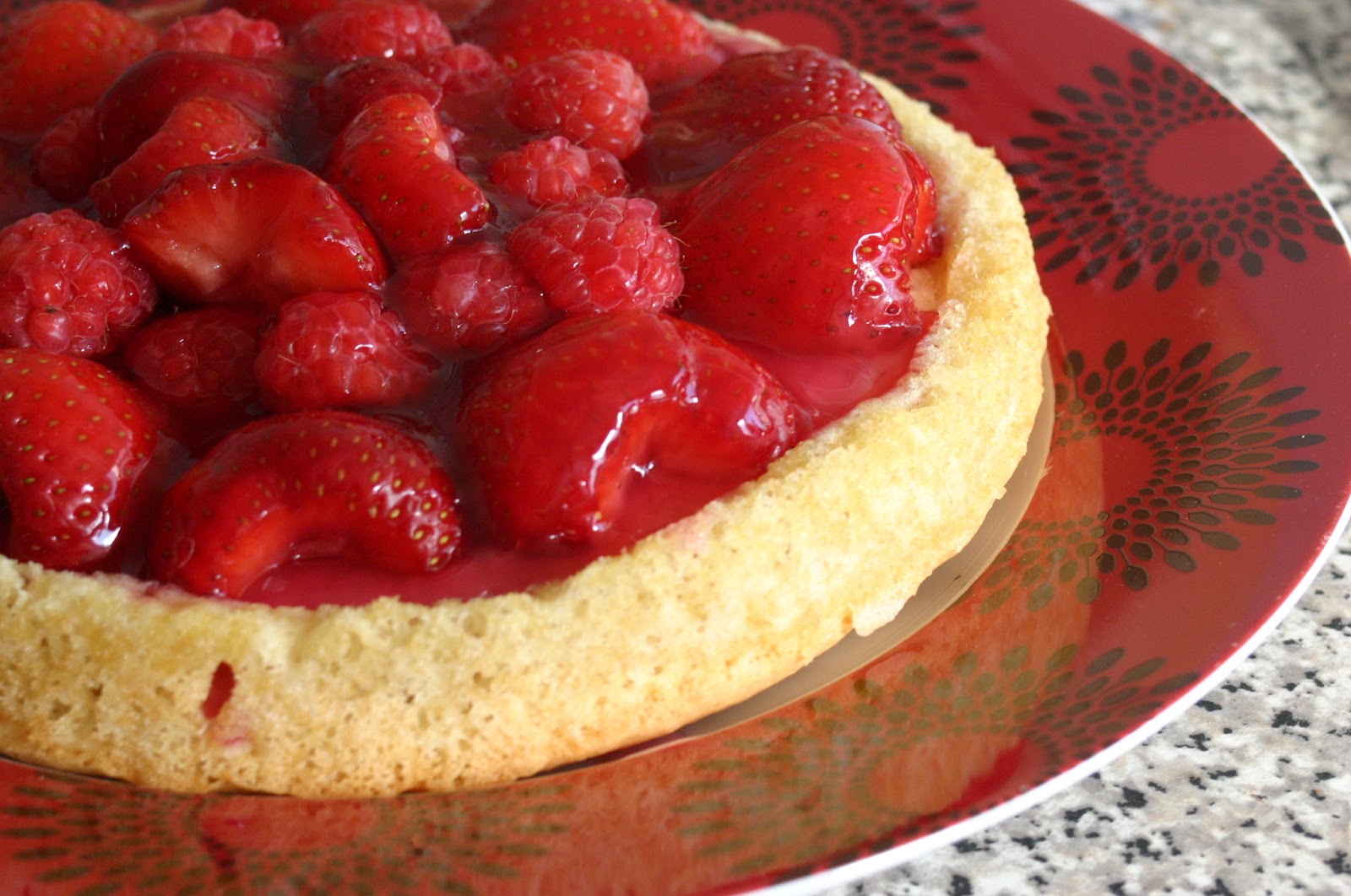 fruit flan recipe with jelly