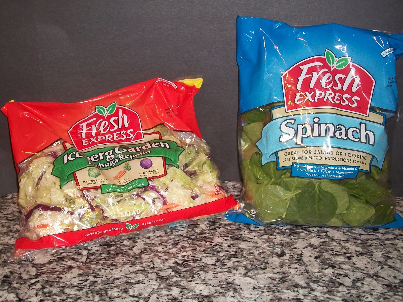 Day Two Of The Fresh Express 30Day Salad Swap!