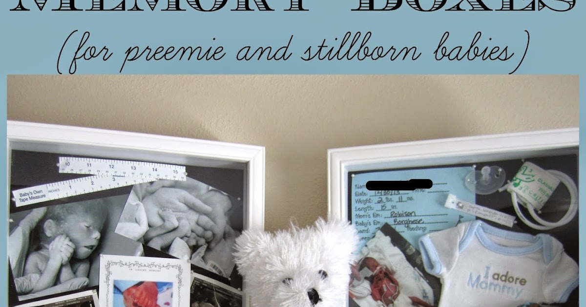 Someday Crafts Memory Boxes for our Twins