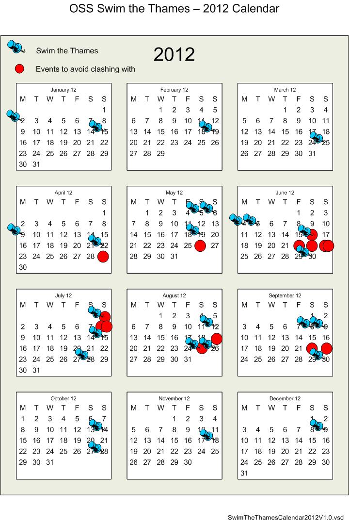 OSS Swim the Thames February 2012