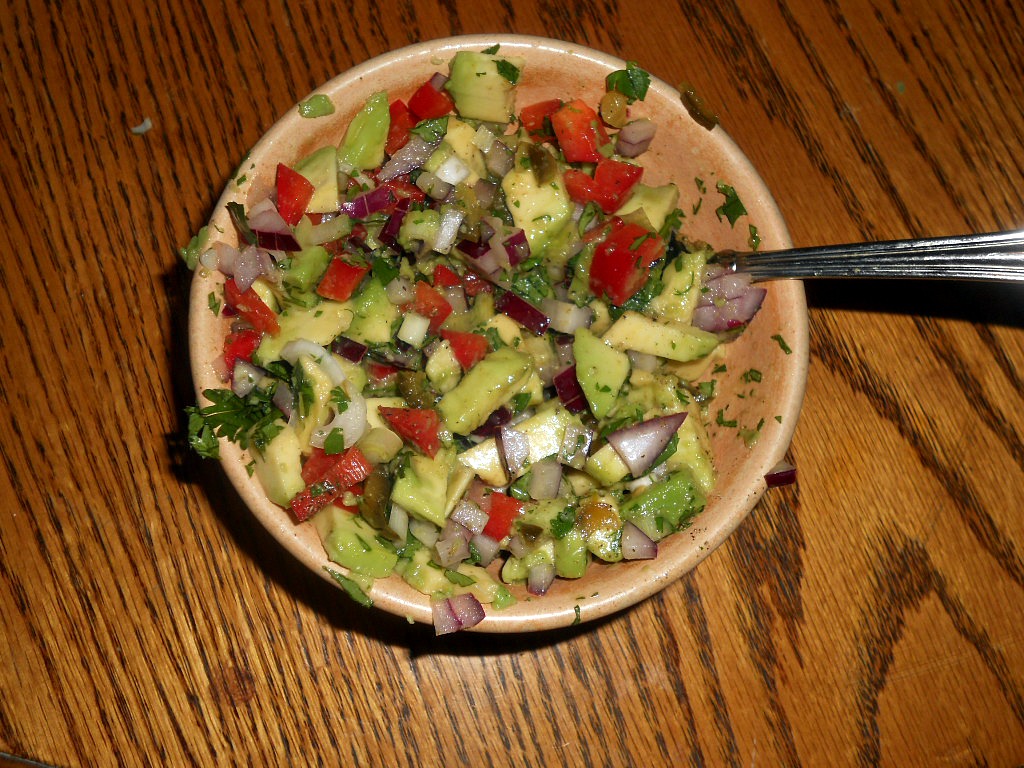 Cumin Spiced Fish Tacos with Avocado Salsa HezziD's Books and Cooks