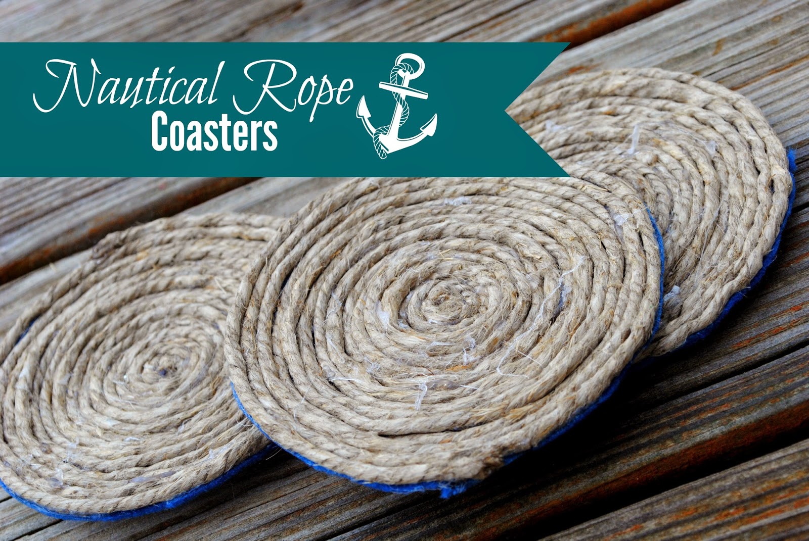 Nautical Rope Coasters