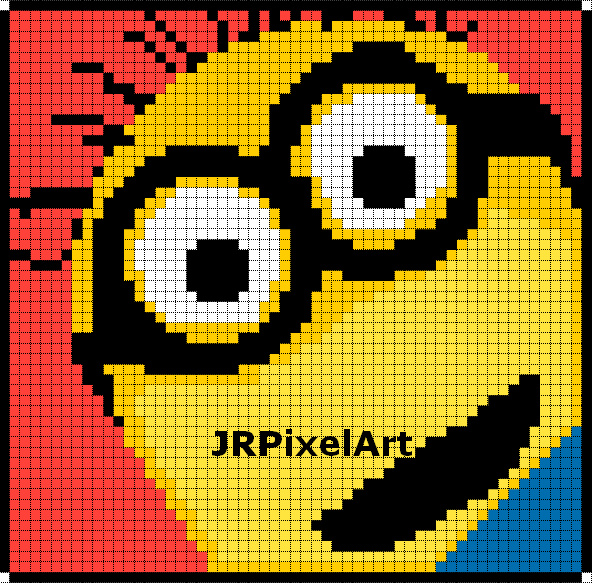 JRPixelArt 0005 Minion PixelArt