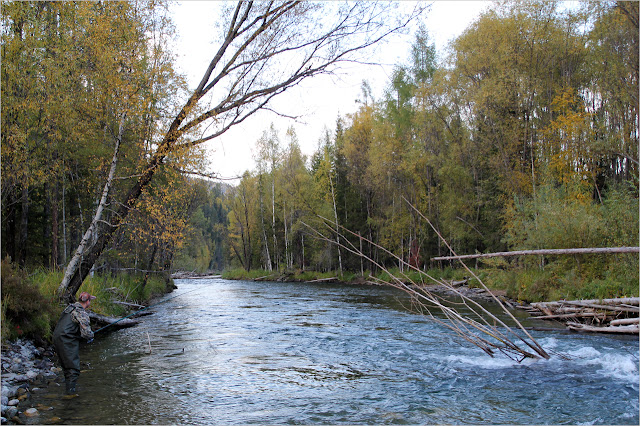 Рыбалка на реке Она.