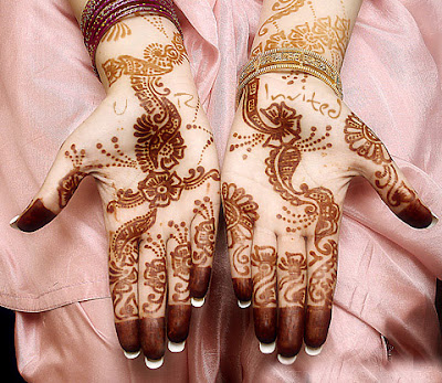 تشكيله جميله وناعمه جدا من حنه الهنديه للعرائس 2014 Pakistan+and+Indian+Wedding+Mehndi+Designs