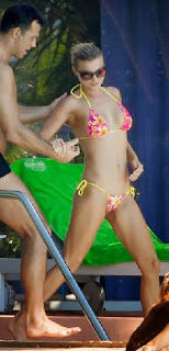 Joanna Krupa Pink Bikini Miami