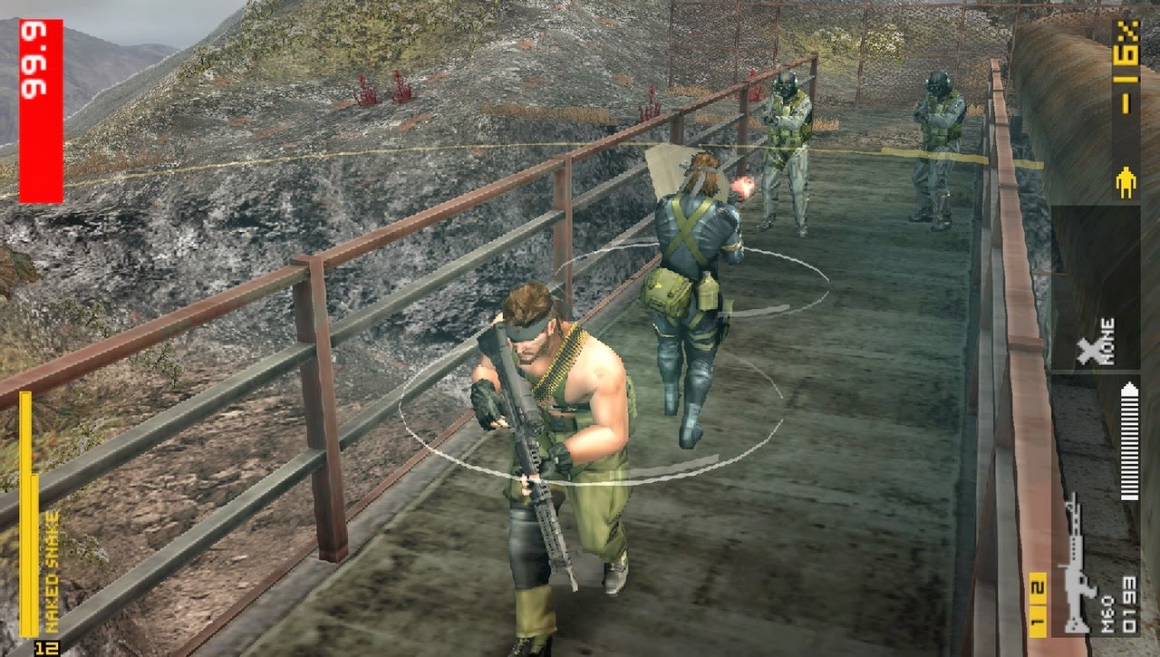 Metal Gear Solid Peace Walker, psp game iso