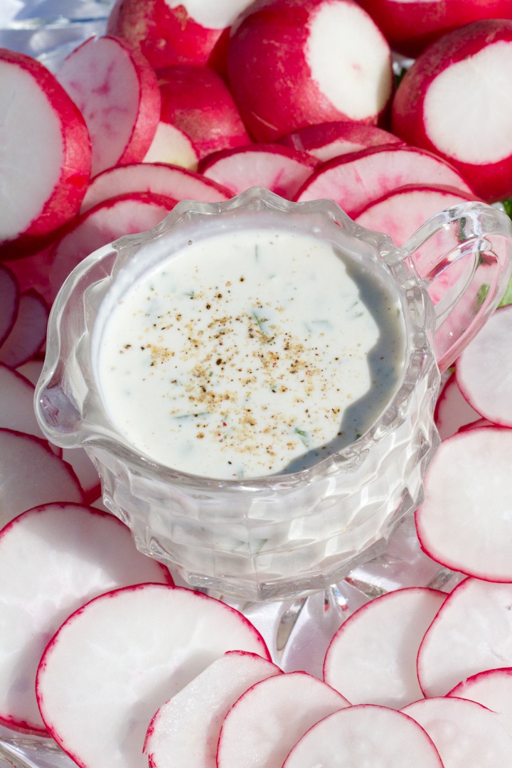 Recipe Resolution; A Culinary Adventure Sliced Radishes with