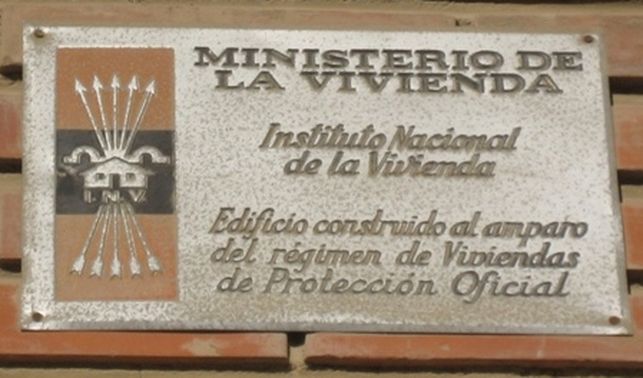 placa franquista