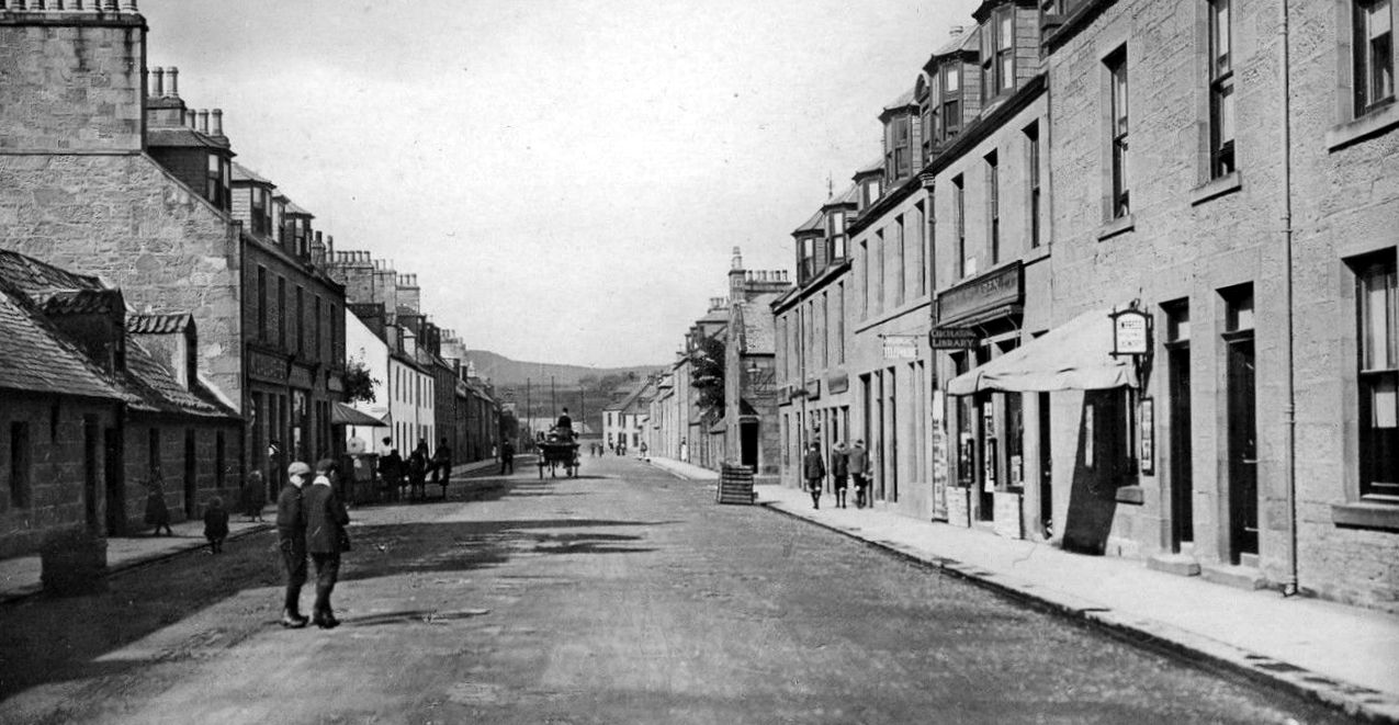 Tour Scotland Photographs Old Photograph Barclay Street Stonehaven Scotland