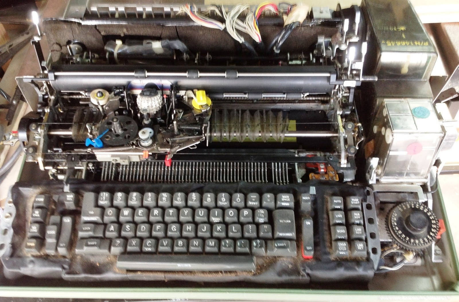 IBM 1130 Project New typewriter mechanism and continued physical
