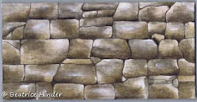 Pinselstrich Und Kreidestaub 728 Eine Mauer