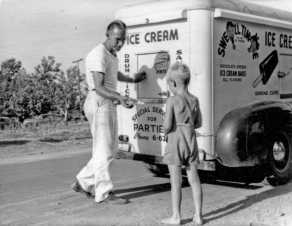 Our Nostalgic Memories The Ice Cream Man