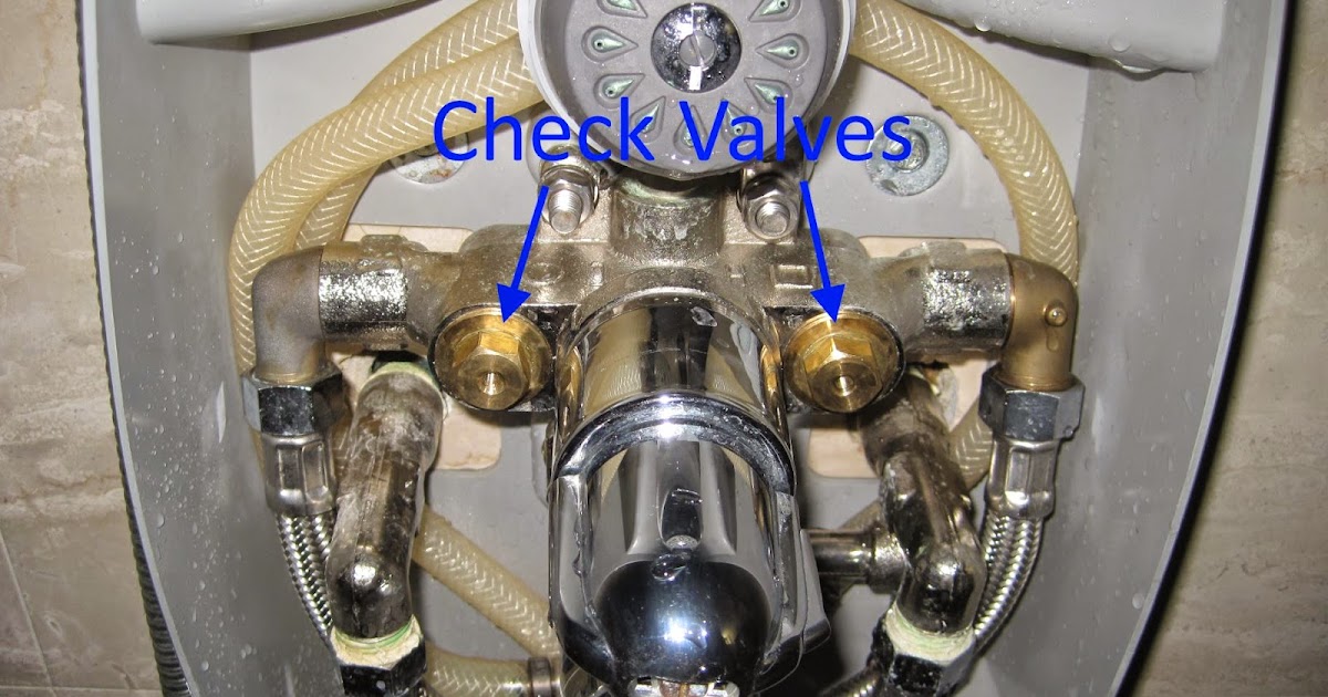 Adam's Rambling Hot water get into the cold water pipe Fixing a crosslink