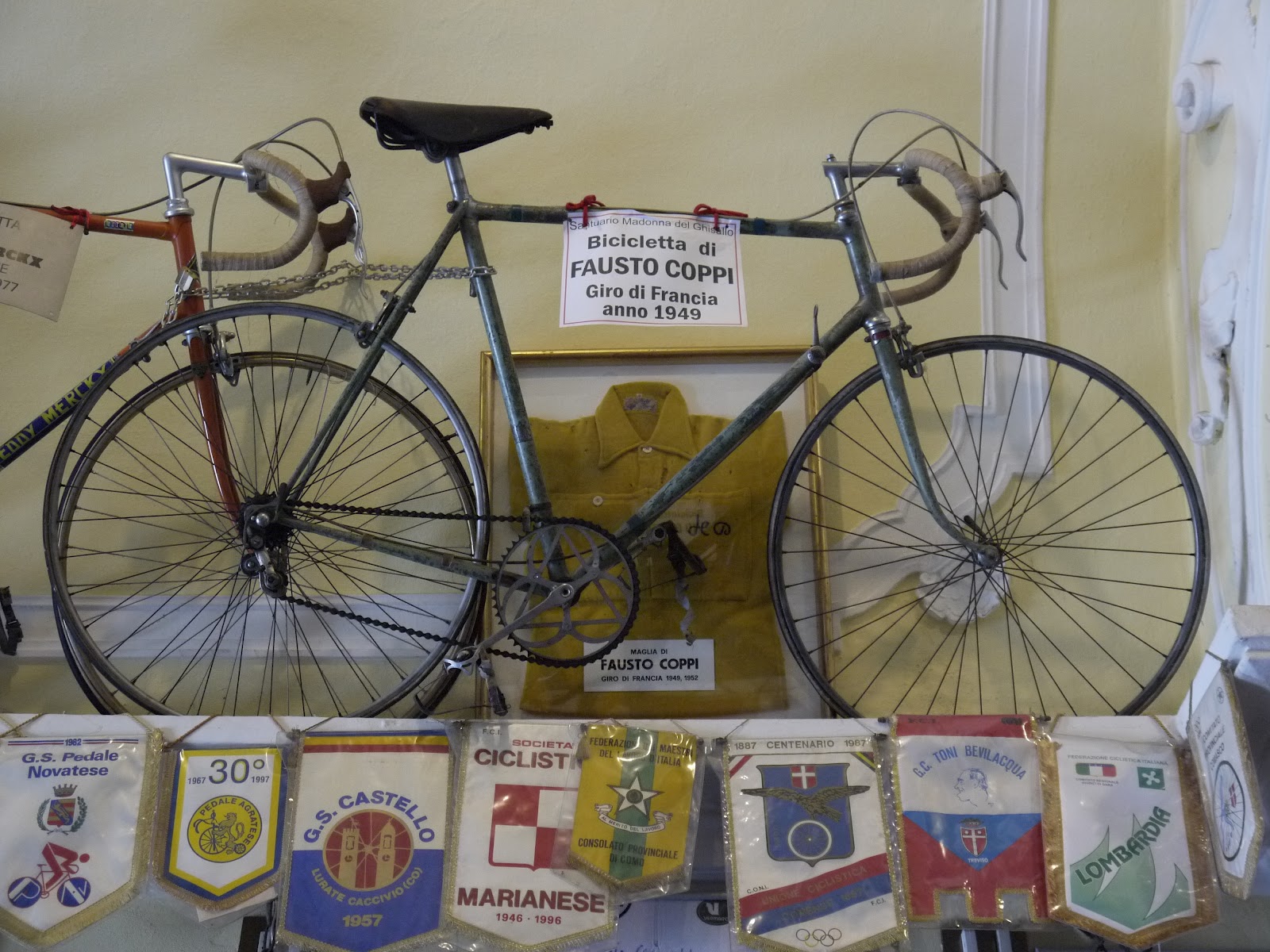 La Madonna del Ghisallo patron saint of cycling Grey Fox