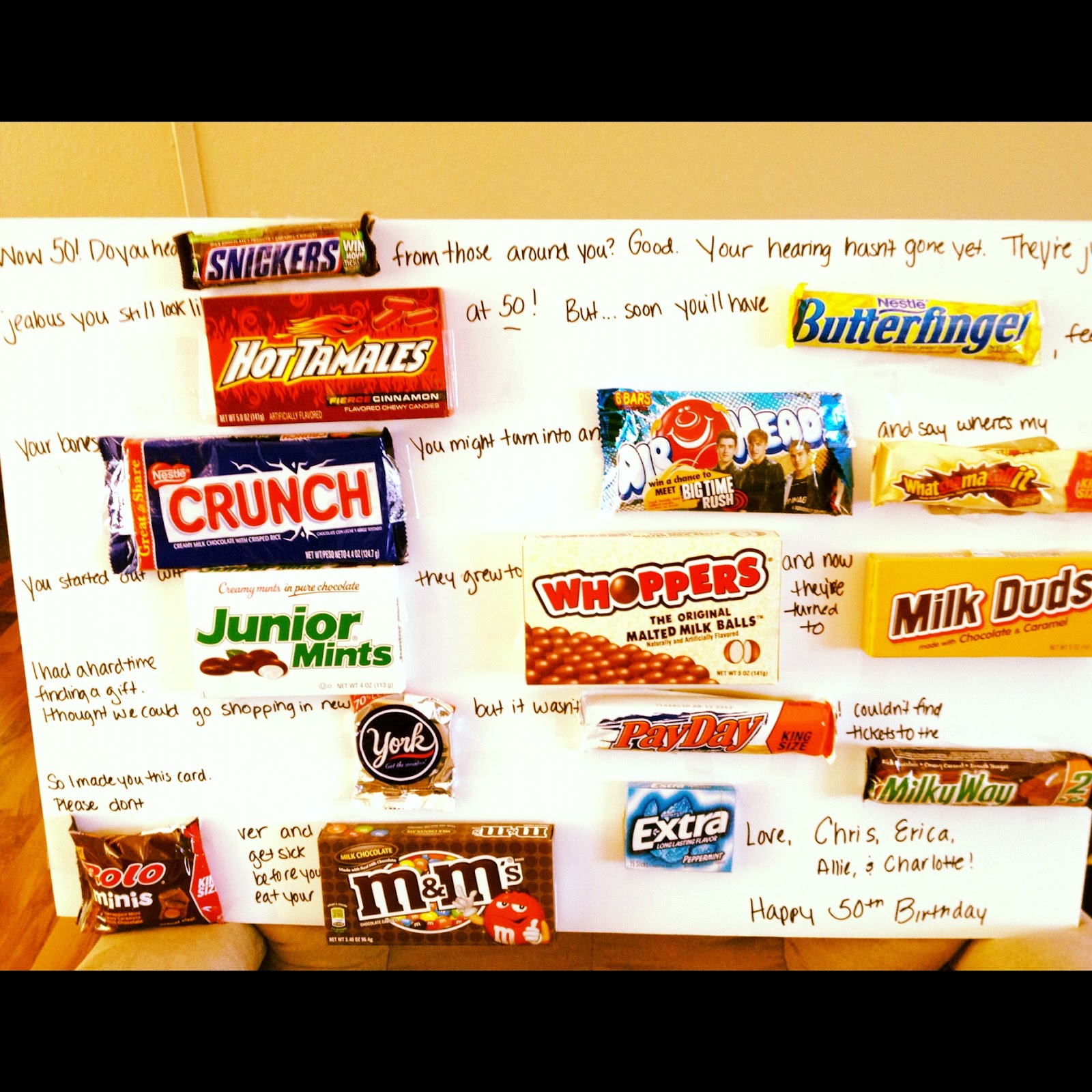 50th birthday gifts for daughter