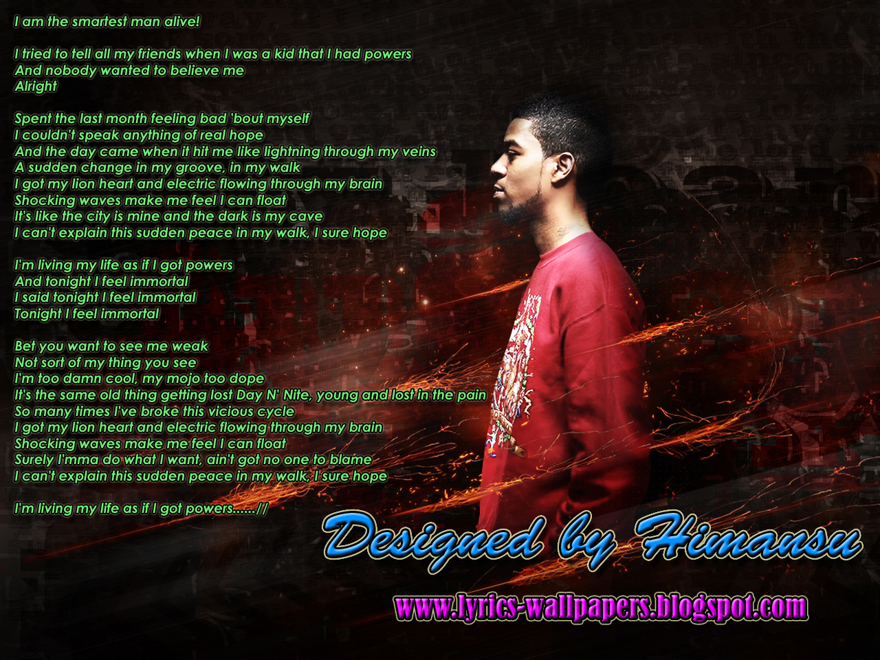 Lyrics Wallpapers KiD CuDi Immortal