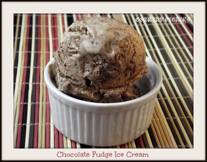 Country Pickins Chocolate Fudge Ice Cream