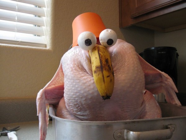 funny+turkey+with+eyes+and+banana+as+nos