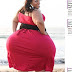 Com mais de 2,5 metros de quadril, modelo plus size usa lingerie sob medida