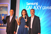 Huma Qureshi launches Samsung Galaxy Grand 2