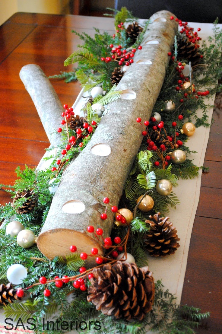 All in One Ideas para decorar la mesa en navidad
