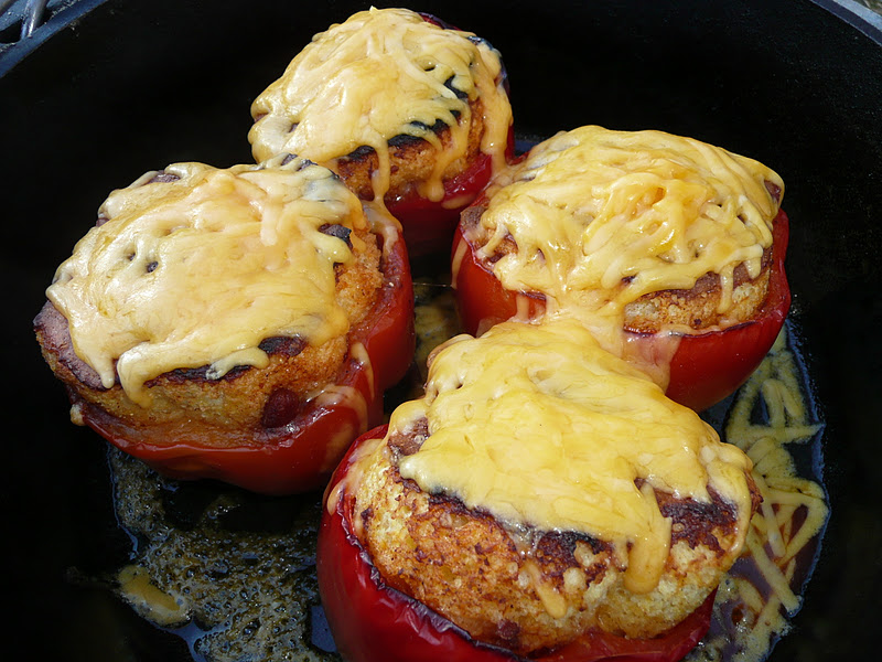 Everyday Dutch Oven Chili Pie Peppers