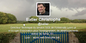 Compte Twitter de Christophe Batier