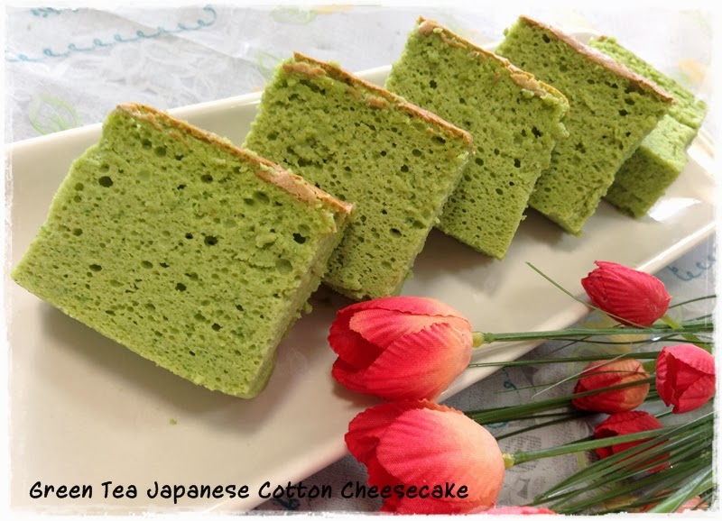 Tested & Tasted: Green Tea Japanese Cotton Cheesecake