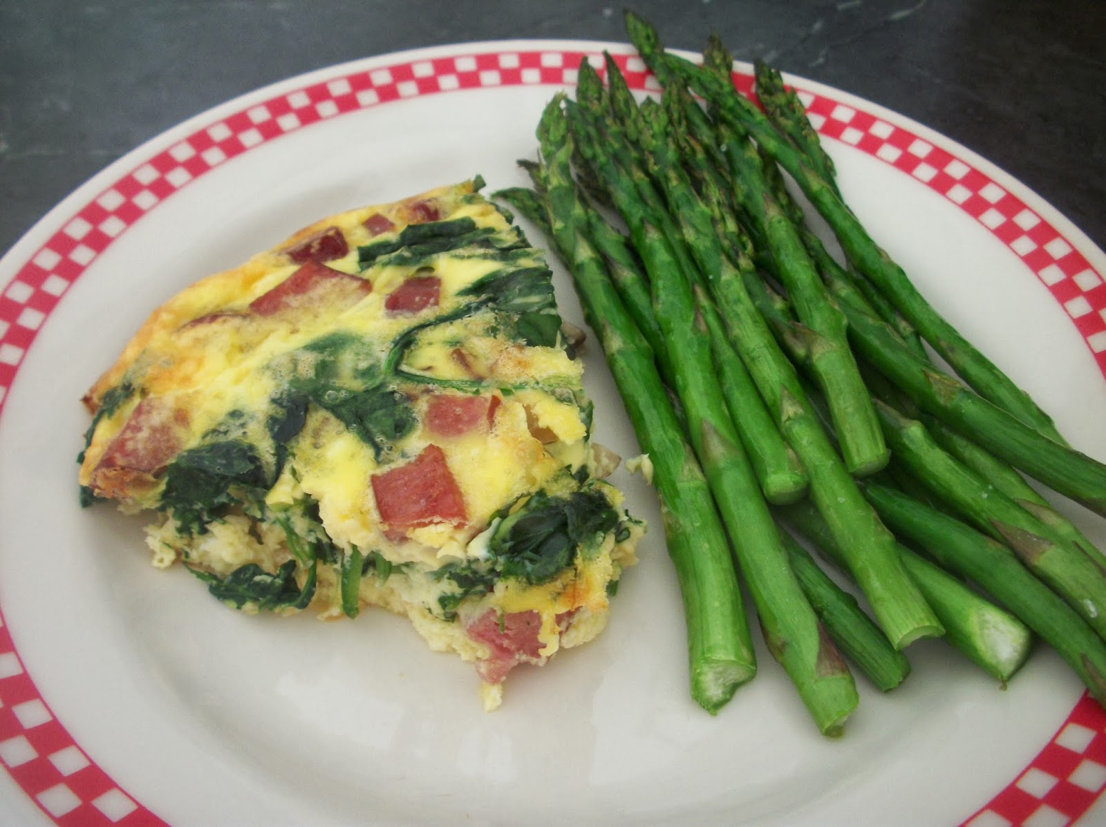 Cook with Sara Sausage and Spinach Frittata