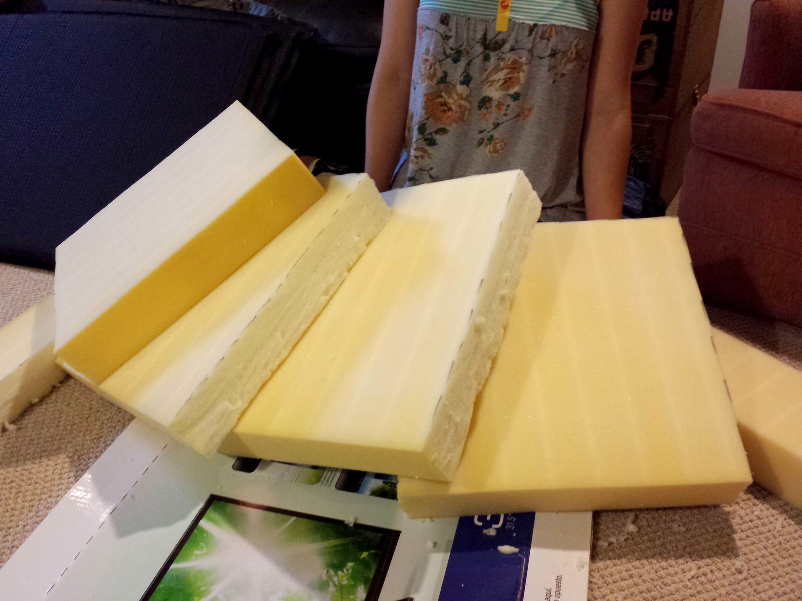 Come Along With Chong DIY No Sew Patio Seat Cushions