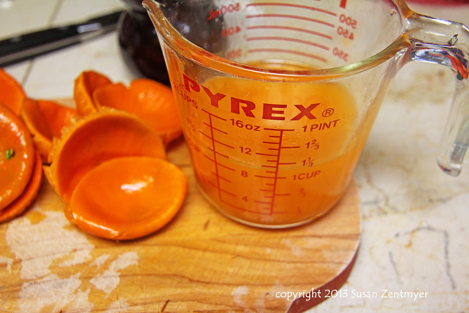 Love from the Kitchen Tangerine Pomegranate Sorbet