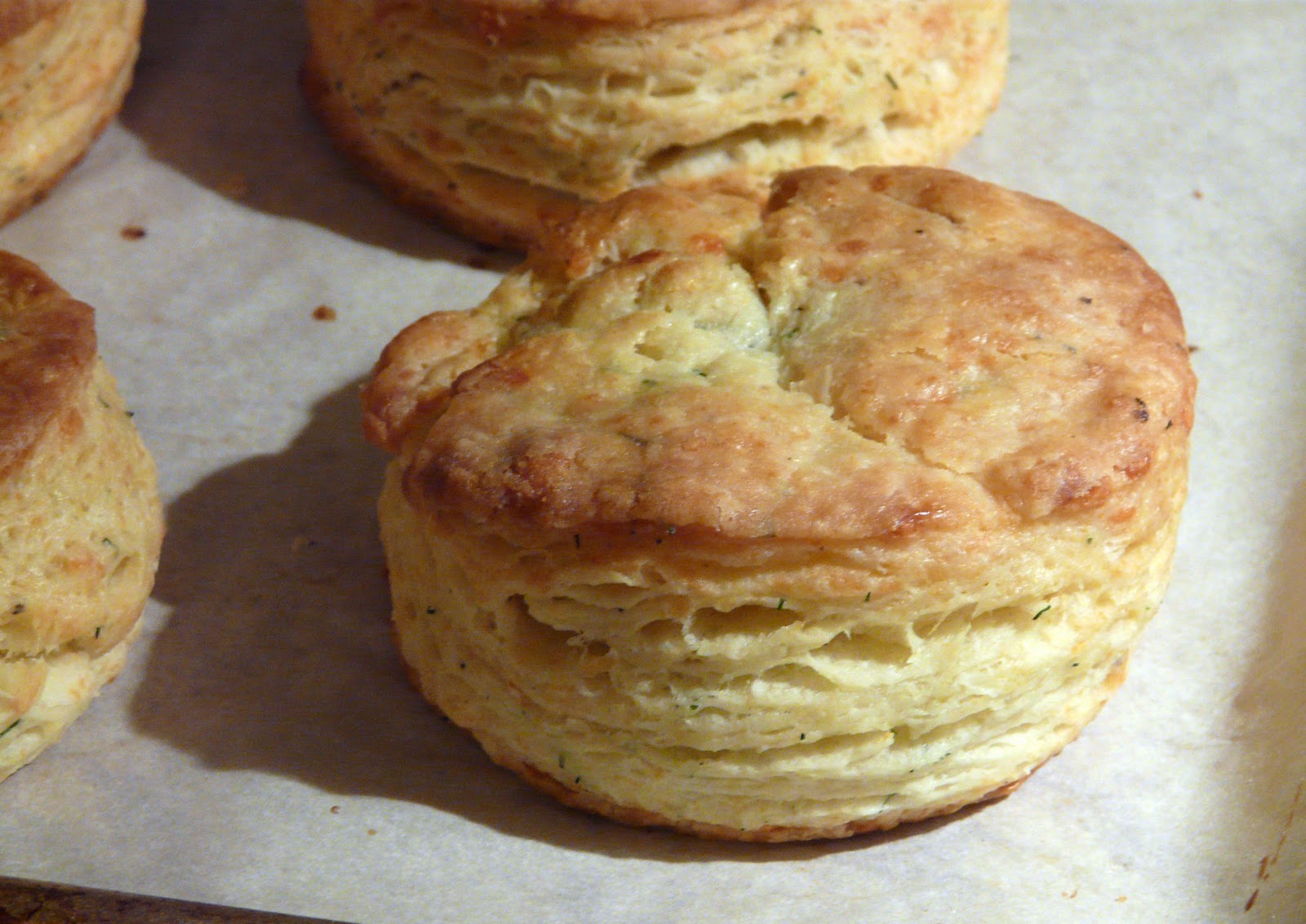Thibeault's Table Fresh Dill and Cheddar Biscuits
