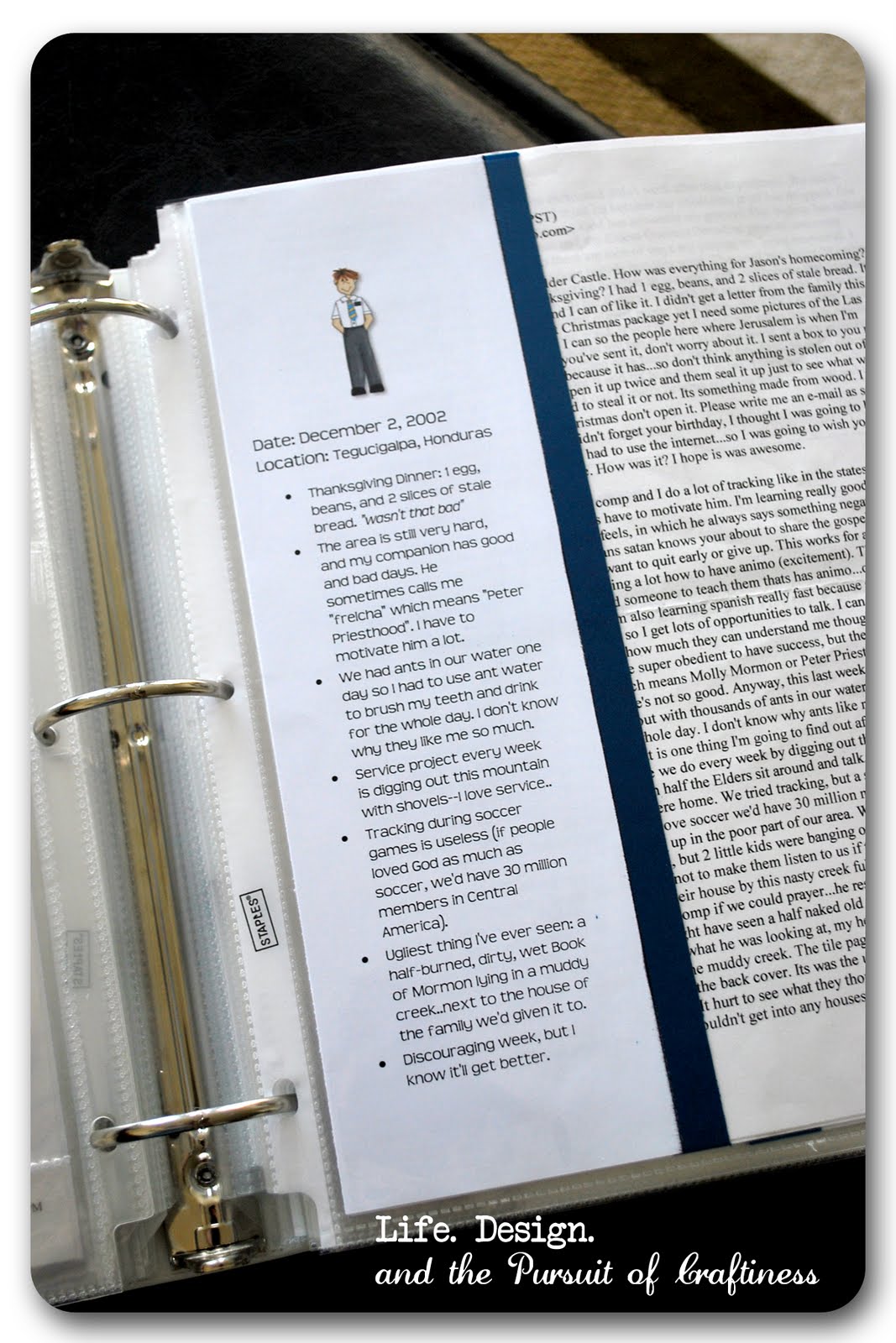 Life.Design. and the Pursuit of Craftiness LDS Mission Book