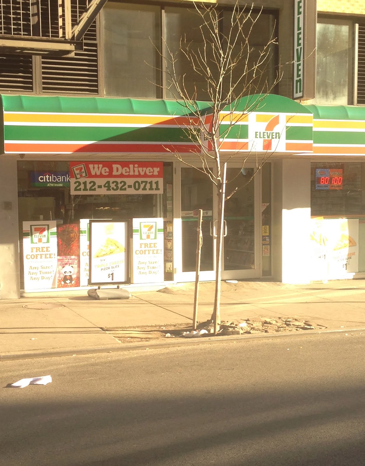 EV Grieve Today's sign of the Apocalypse 7Eleven on St. Mark's Place