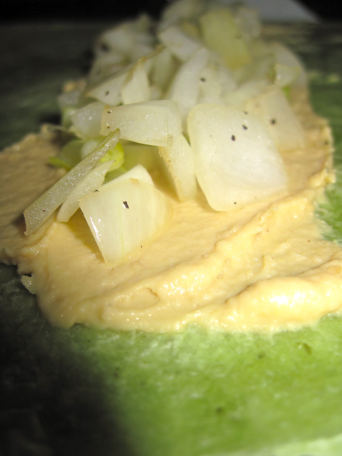 Color Me Caroline Grilled Chicken Hummus Wrap