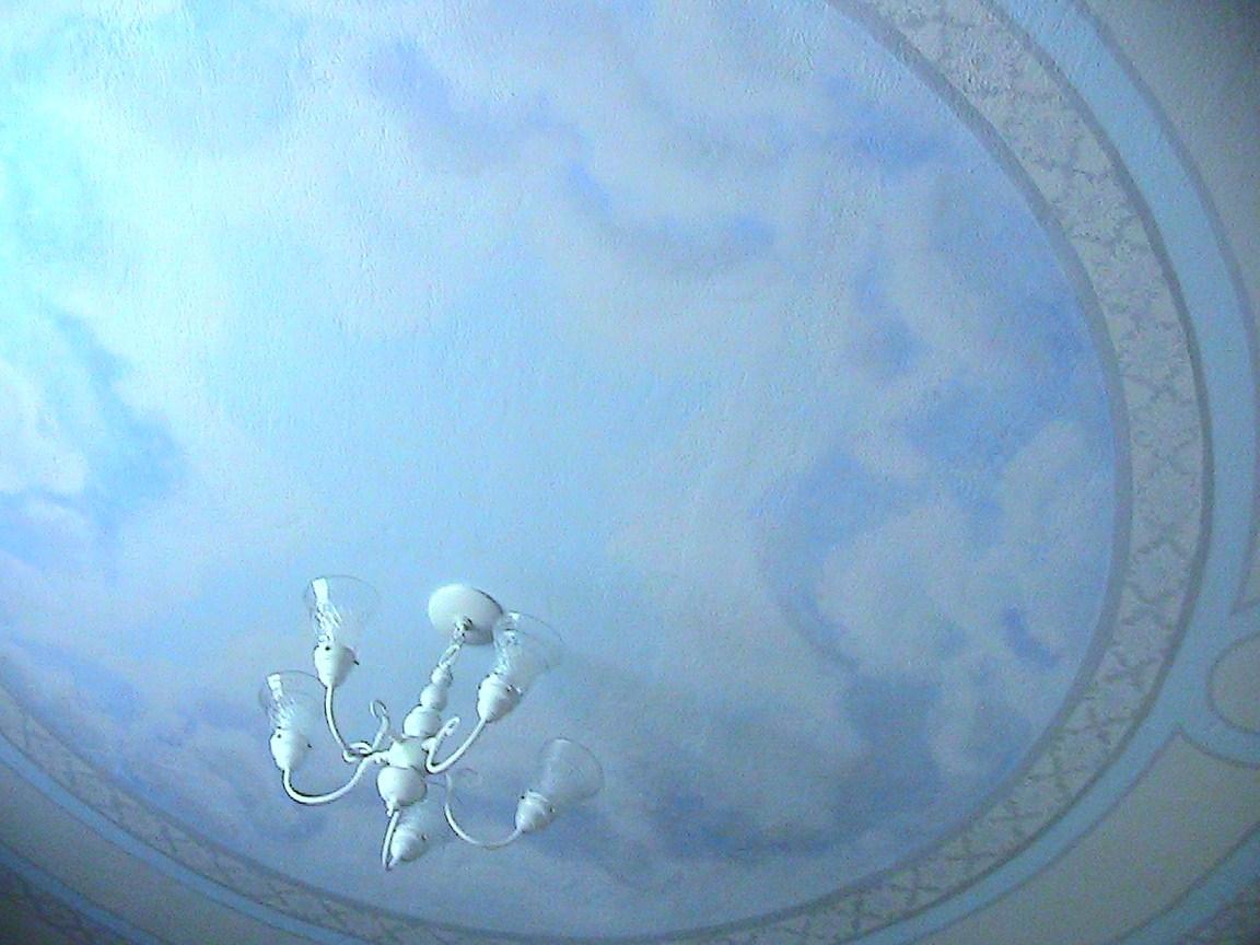 Sky Painted Ceiling