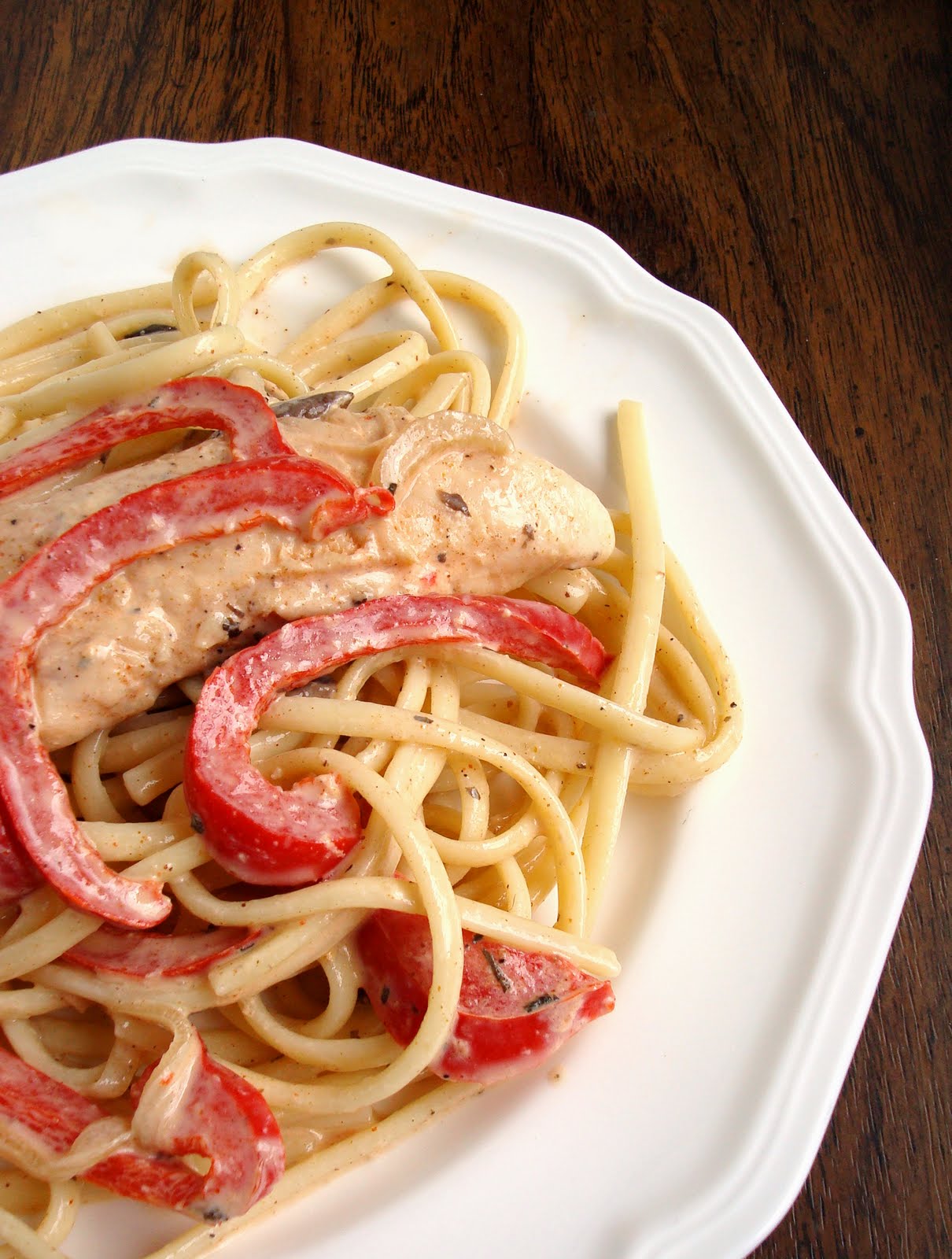 Ommy Noms Cajun Chicken Pasta