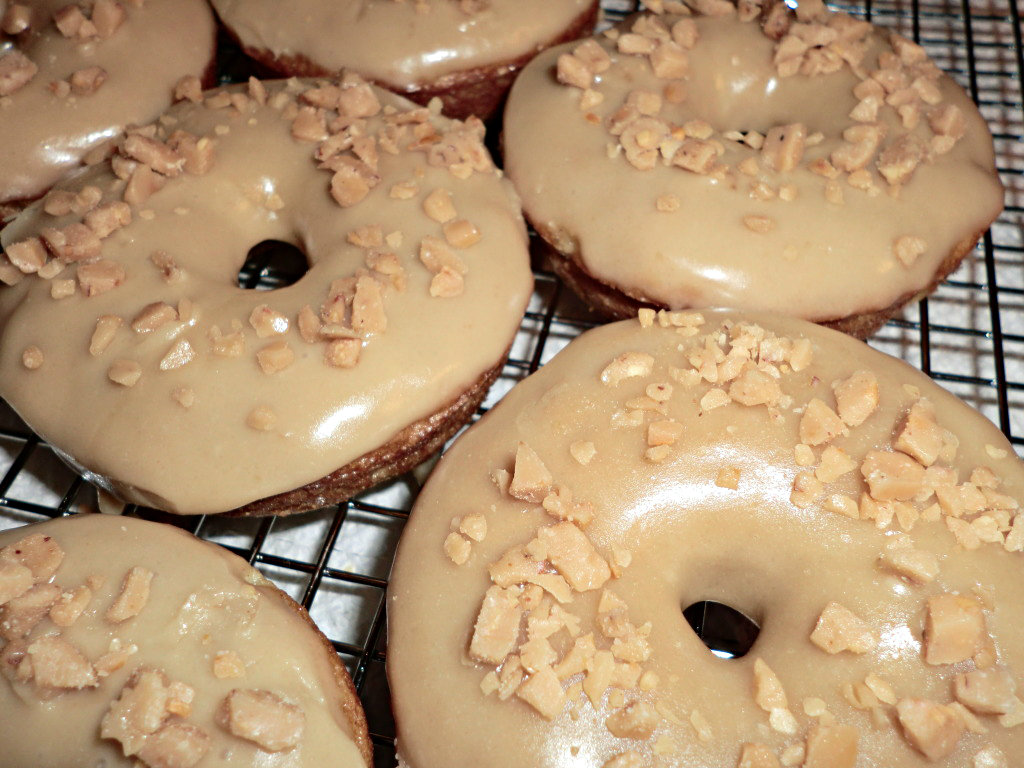 The Cookie Jar Caramel Glazed Banana Donuts