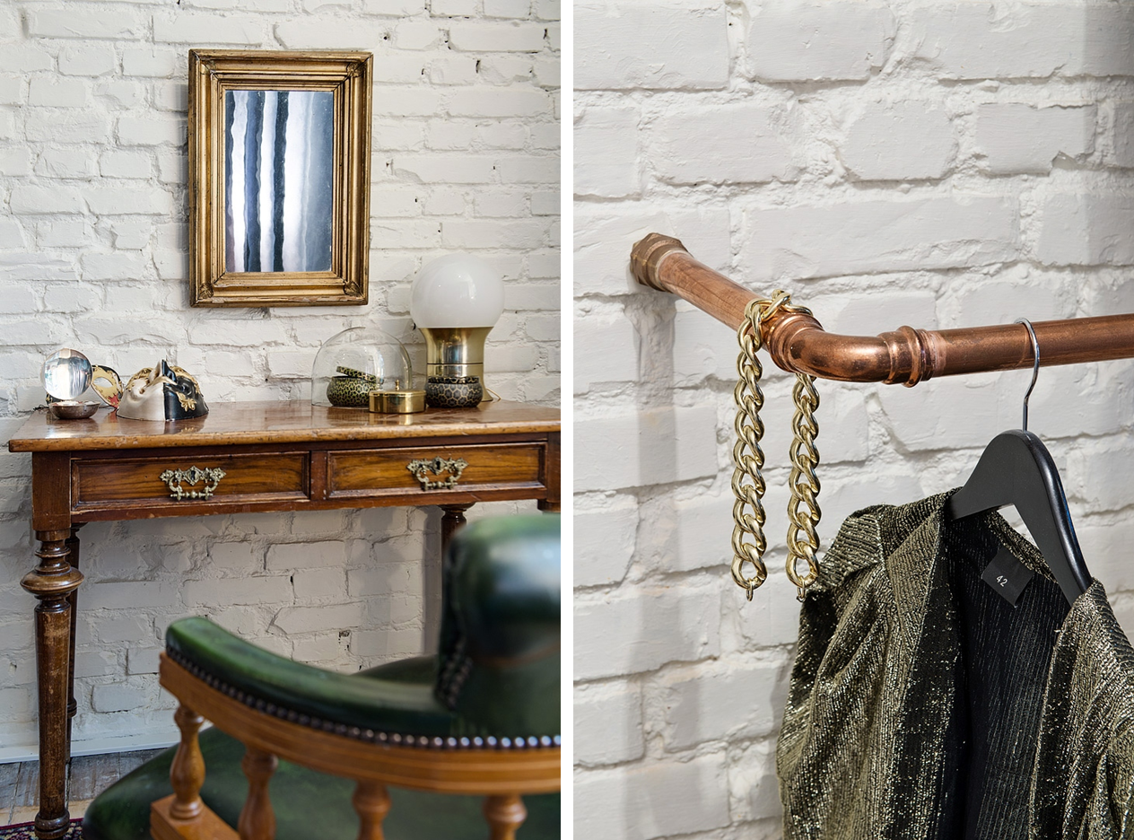 Decoración Fácil: Vestidor Vintage repleto de ideas