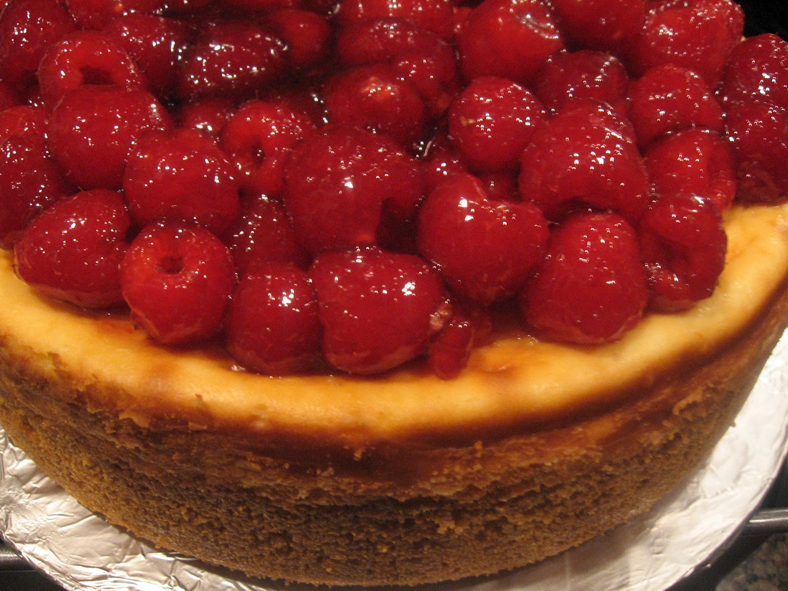 Ina Garten's Raspberry Cheesecake Revisited