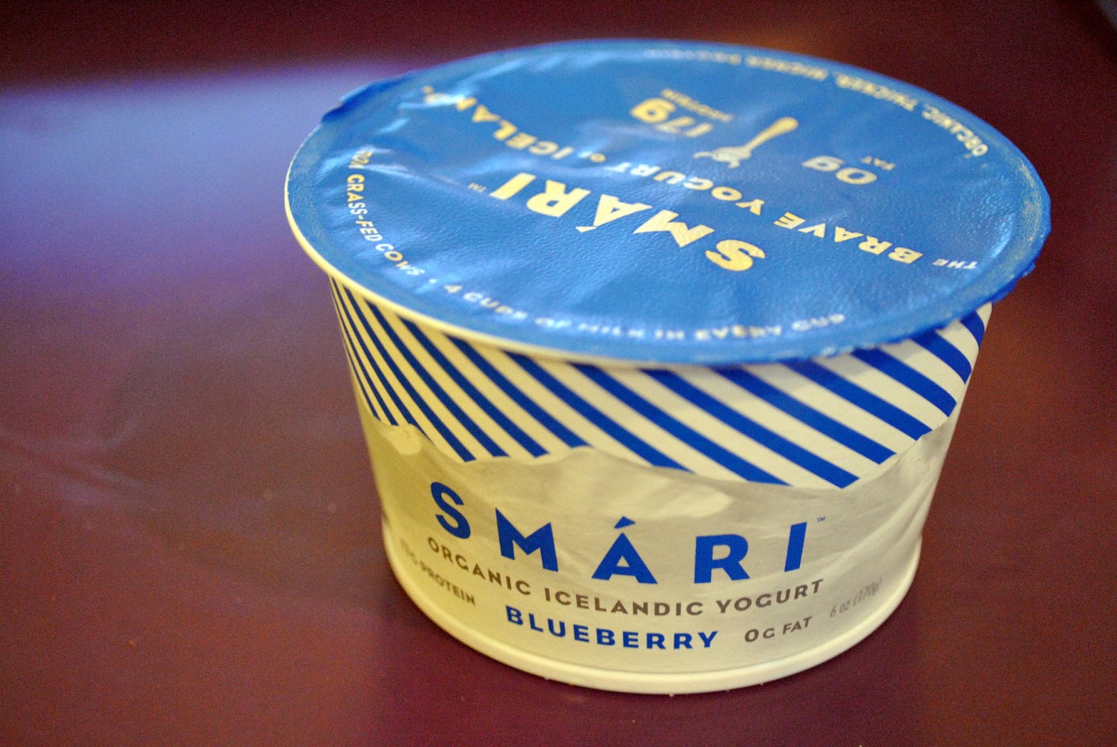 Foodette Reviews Smari Blueberry Icelandic Yogurt